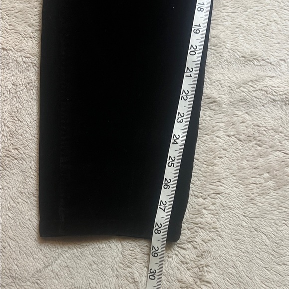 Eileen Fisher Women's Black Velour Pants sz 12 - Picture 6 of 8